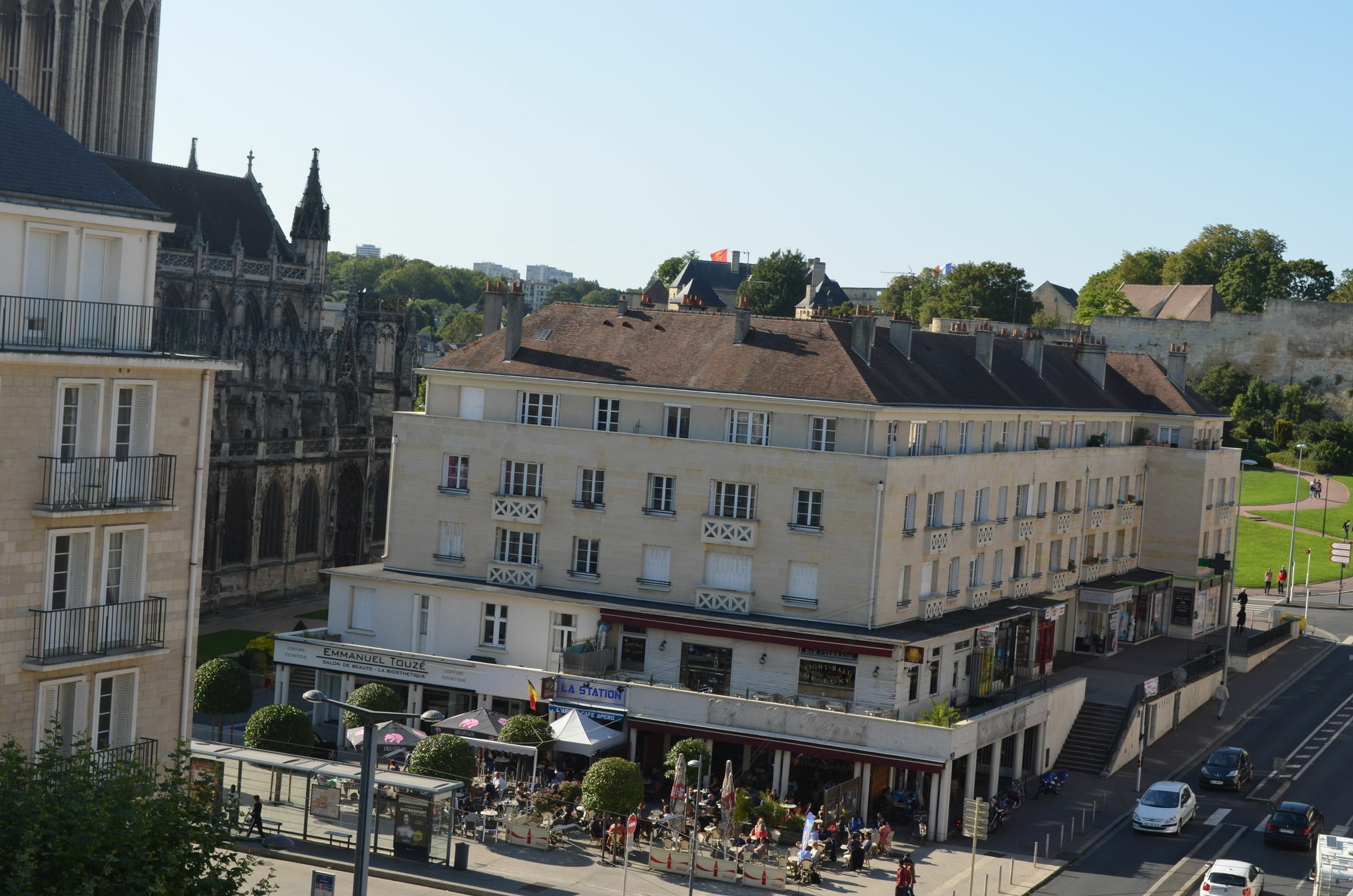 Hotel Du Chateau Caen Exterior photo